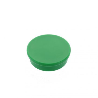 Extrémne silný kancelársky magnet, okrúhly, zelený