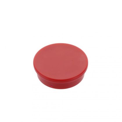 Kancelársky magnet, ferit, okrúhly, červený
