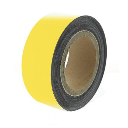 Magnetická páska 10 m, žltá matná