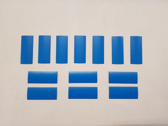 Magnetické štítky (100 ks), modré matné