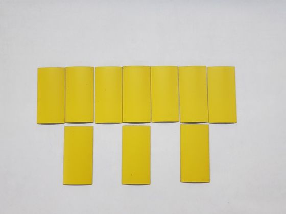 Magnetické štítky (100 ks), žlté matné